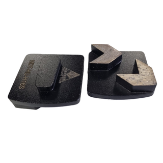 Surface Grinding Segments - Soft Concrete - (Husqvarna Type/Double Arrows)