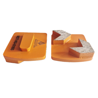 Surface Grinding Segments - Hard Concrete - (Husqvarna Type/Double Arrows)
