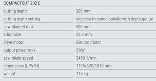 LISSMAC - COMPACTCUT 202 E