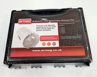 ARMEG CH6SETELHEX  5pc Bi Metal Hole Saw Kit