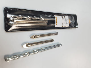 AccuDrill (PST) Precision Tile Drill Bit 3 Part Pack