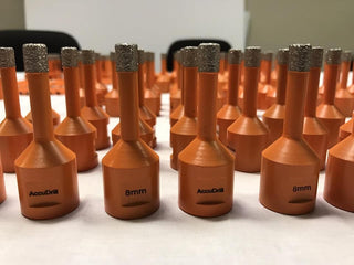 accudrill - dry core drill bits vacuum brazed m14 dry (grinder)