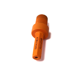 accudrill adcm14adphs m14 hex shank adaptor