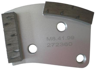 DH8508 PCD-Split Grinding Shoes M8 - Connection