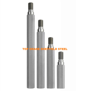 EXTB 100mm- 500mm Core Extension Bar  1 1/4" F- UNC M - 1 1/4"