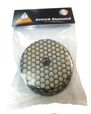 Dry Polishing Pad 100mm Velcro Back