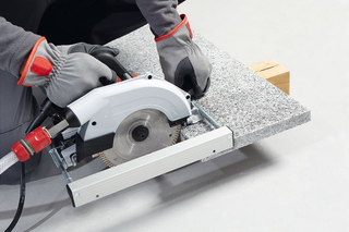 FLEX CS 60 WET Rail Circular Saw 110v with 45 ° Mitre Ability