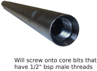 EXT-BAR-1/2"-BSP  100mm-300mm  Core Drill Extension Bar  1/2" F- 1/2"M -BSP
