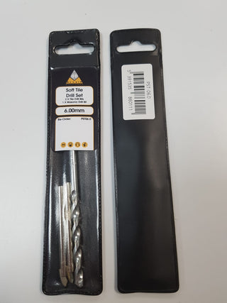 AccuDrill (PST) Precision Tile Drill Bit 3 Part Pack