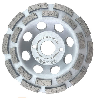 GTCE Double Row Concrete Grinding Cup Discs