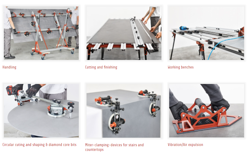 Raimondi Easy Move - Large Format Tiles Handling and Lifting Systems