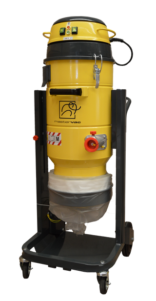 MasterVac M220 Endless Bag 2 Motor Industrial Vacuum