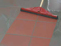 Grout Rake Squeegees with Long Adonised Aluminium Poles