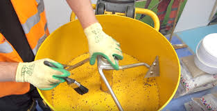 Baron- Forced Action Cement/Resinous Pan Mixers 80 Litres-300 Litres