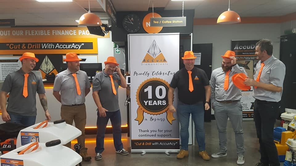 AccurA Diamond Tools proudly serving you for 10 years.