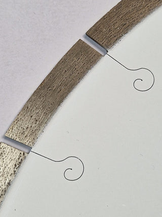 HS-SAPTB-350mm - Continuous Arrayed Porcelain Tile Blade