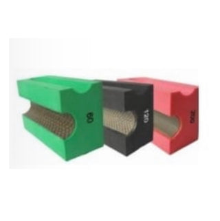 3 Diamond Bull Nose Hand Polishers - AC-BHNPP