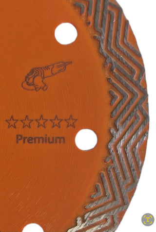 PCT DNX 115- 115mm Porcelain Tile Blade - Chevron Design