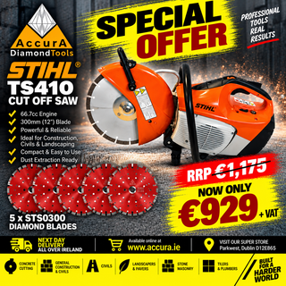 Special Offer 1 - STIHL TS410 + Blades