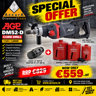 Special Offer 6 - AGP DM52-D Core Drilling Bundle