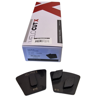 Surface Grinding Segments - Soft Concrete - (VelocutX Black - Husqvarna Type)