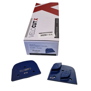 Surface Grinding Segments - Hard to Medium Concrete - (VelocutX Blue - Lavina Plate)
