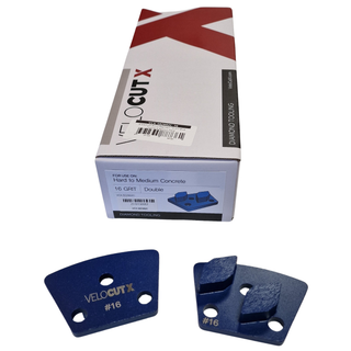 Surface Grinding Segments - Medium Concrete - (VelocutX Blue - Velocut Plate)
