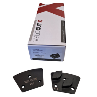 Surface Grinding Segments - Soft Concrete - (VelocutX Black - M8 Holes)