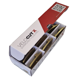 Surface Grinding Segments - Medium to Soft Concrete - (VelocutX Gold - M8 Holes)