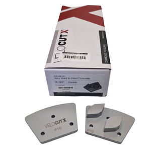 Surface Grinding Segments - Hard Concrete - (VelocutX Grey - M6 Holes)