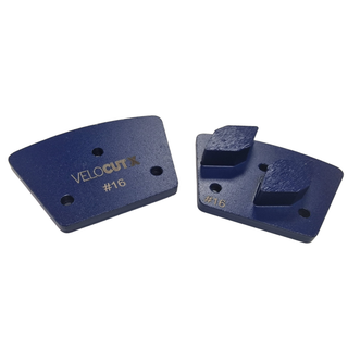 Surface Grinding Segments - Hard to Medium Concrete - (VelocutX Blue - HTC)