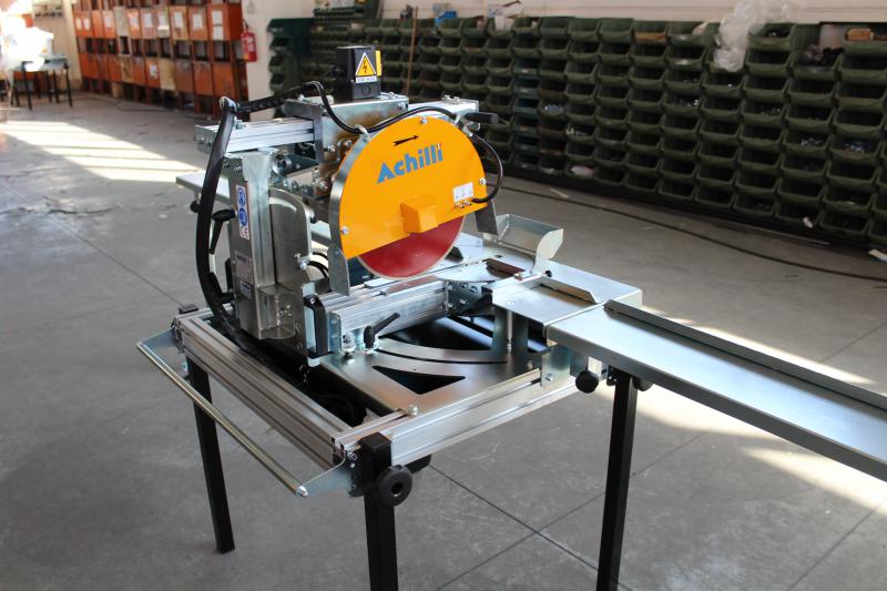 Achilli CMS Wetsaw - Wet cut sliding compound miter saw CMS