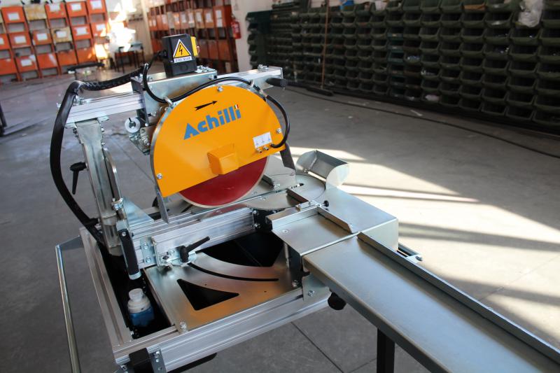 Achilli CMS Wetsaw - Wet cut sliding compound miter saw CMS