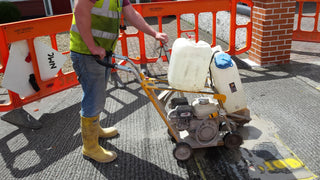 Cedima  71 B Petrol Floor Saw/ Road Saw 150mm Deep Cut