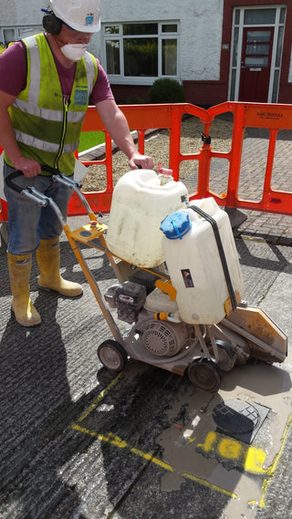 Cedima  71 B Petrol Floor Saw/ Road Saw 150mm Deep Cut