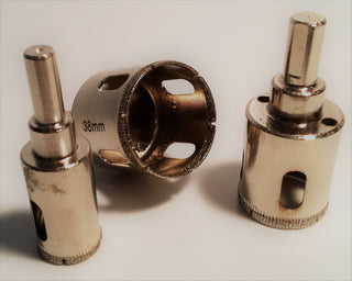AccuDrill Wet Porcelain Tile Drill Bits 6mm to 150mm