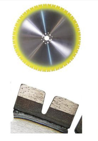 Floor Saw Blades 350mm -3M Soft/ Hard Bonds - Concrete / Asphalt