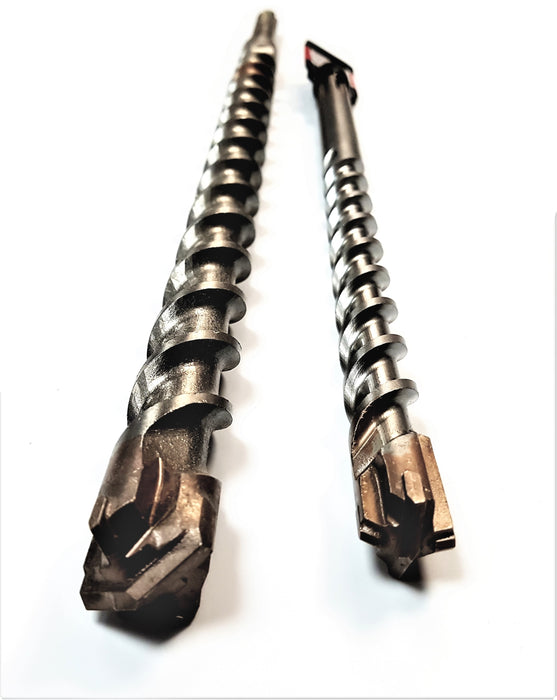 Armeg SDS Max Drill Bits Cross Head. (SDS Max 18mm Shaft Diameter)