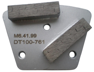DH8506 PCD- Floor Grinding Split Grinding Shoes M6 - Diamond Segments