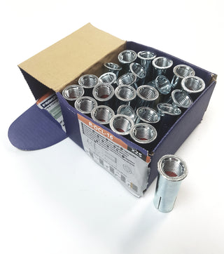 M16-ANCHOR- Fixing Drop in Anchor Box of 25