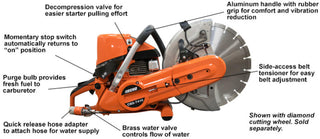 ECHO CSG 7410ES 12"/14" Petrol Consaw Cut Off Saw