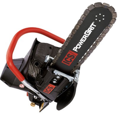 ICS 680ES - 10 inch PowerGrit Petrol Chainsaw for Cutting Ductile Pipe