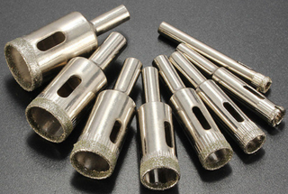 AccuDrill Wet Porcelain Tile Drill Bits 6mm to 150mm