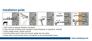 M12-ANCHOR- Fixing Drop in Anchor Box of 50